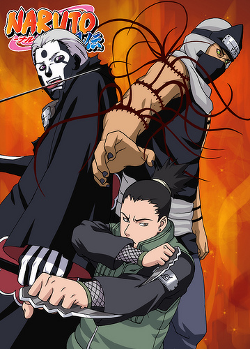 hidan, kakuzu, shikamaru